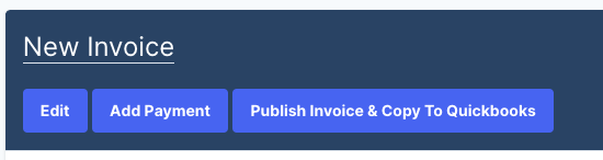 Quickbooks Online Invoice Integration
